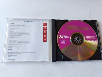 Traxdata CD-R SILVER x24 800 МБ 90 мин. 1 кусок