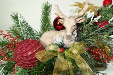 Рождественская улица для могилы CEMETERY RENEWAL безделушки