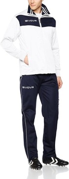 GIVOVA komplet dres męski bluza spodnie długie XS