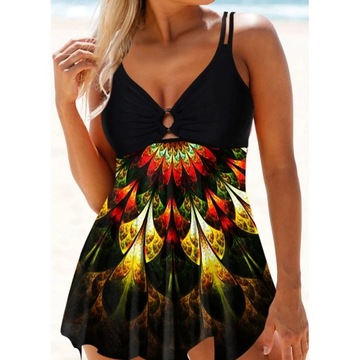 STRÓJ KĄPIELOWY TANKINI BIKINI SZORTY KOLORY