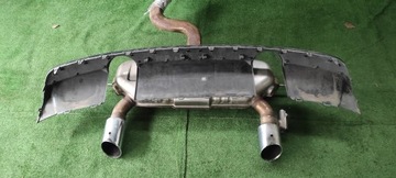 Концевой глушитель, диффузор AUDI TT 8S0 S Line TFSI