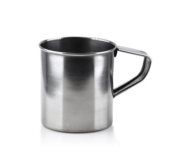 KUBEK METALOWY TURYSTYCZNY BASIC KITCHEN DUŻY 0,5L