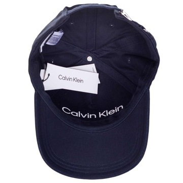 CALVIN KLEIN czapka męska z daszkiem, granatowa