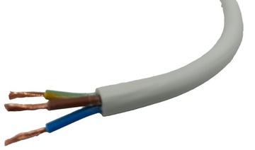 Przewód kabel linka OWY 3x2,5 300/500V 1m