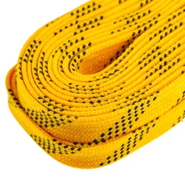 ВОСКОВЫЕ ХОККЕЙНЫЕ ШНУРКИ ДЛЯ КОНЬКОВ CCM ХОККЕЙНЫЕ ШНУРКИ ЖЕЛТЫЕ 274СМ