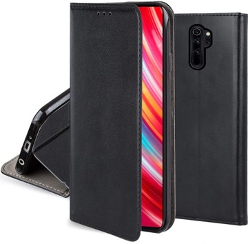 ETUI MAGNETIC +SZKŁO do XIAOMI REDMI NOTE 8 PRO