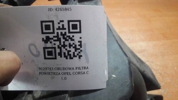 9129743 POUZDRO FILTRU VZDUCHU OPEL CORSA C 1.0