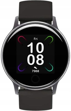 ZEGAREK SPORTOWY SMARTWATCH PULSOMETR WODOODPORNY space grey