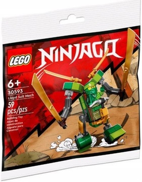 LEGO NINJAGO 30593 Mech w Stroju Lloyda NOWE