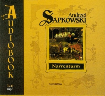 NARRENTURM KSIĄŻKA AUDIO 3 CD MP3 CD SUPERNOWA