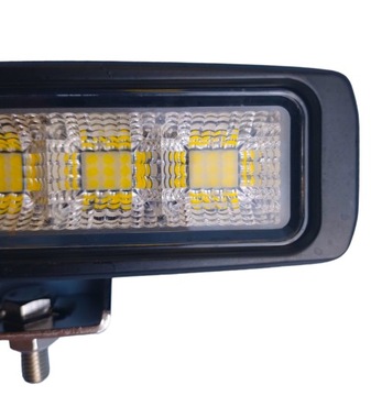 LAMPA ROBOCZA LEDOWA 45 LED DIODY OSRAM ROZPRASZAJĄCA 12-24V PROSTOKĄTNA