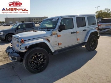 Jeep Wrangler IV 2022 Jeep Wrangler Unlimited Rubicon 2022 2.0l 2.0 Hybryda 375KM