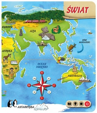 АЛЬБИК ИНТЕРАКТИВНАЯ КНИГА АТЛАС МИРА