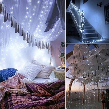 ГИРЛЕНД СОЛНЕЧНЫЕ САДОВЫЕ ЛАМПЫ 10M 100LED