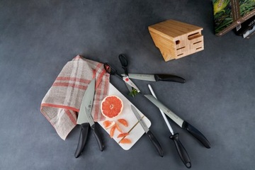 Zwilling Style Набор из 5 ножей, лезвия из закаленной стали.