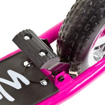 ДЕТСКИЙ РОЗОВЫЙ САМОКАТ ДЛЯ ОБУЧЕННОЙ ДЕВОЧКИ