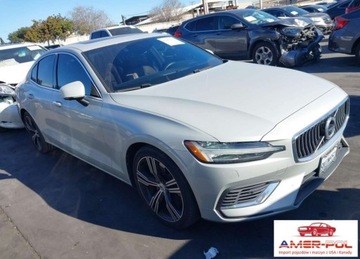 Volvo S60 III 2019 Volvo S60 2019r., Hybrid T8 Inscription, 2L, od ubezpieczalni 2.0 Hybryda