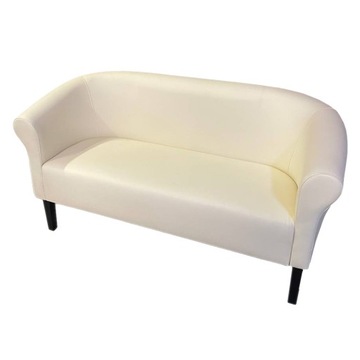 Sofa klubowa Monaco Eko Skóra 130cm Klub 9 kolorów