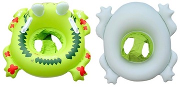 НАДУВНОЕ КОЛЕСО С СИДЕНЬЕМ ДЛЯ ДЕТЕЙ ЛЯГУШКА FROG