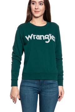 Damska bluza nierozpinana Wrangler LOGO SWEAT XS