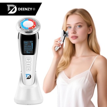 EMS МАССАЖЕР ДЛЯ ЛИЦА 7в1 МЕЗОТЕРАПИЯ ЛИФТИНГ УЛЬТРАЗВУК КРИОТЕРАПИЯ LED