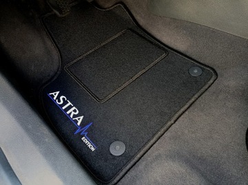 ВЕЛУРОВЫЕ КОВРИКИ OPEL ASTRA H (2004-2014) + ВЫШИВКА