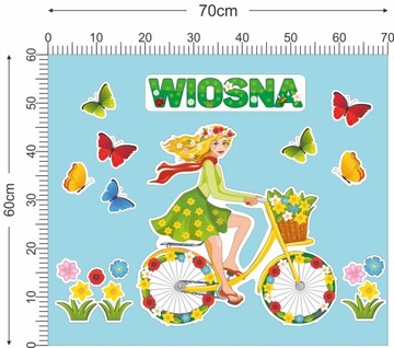 УКРАШЕНИЕ ДЛЯ ВЕЛОСИПЕДА «ЛЕДИ ВЕСНА», БОЛЬШОЕ, WW4