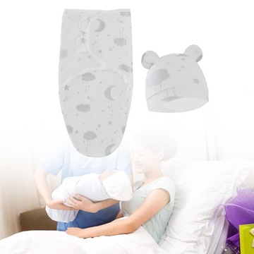 Пеленка для сна «Луна и звезды» для малышей.