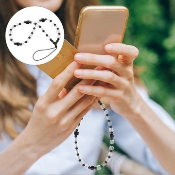 5 шт. в упаковке жемчужный браслет-подвеска для мобильного телефона