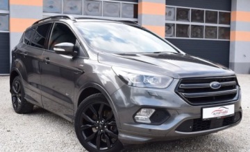 Ford Kuga II SUV Facelifting 2.0 TDCi 180KM 2017 Ford Kuga 2.0 TDCI 180P AWD ST-Line PowerShif Fuul Ledy Kamera Lopatki, zdjęcie 2