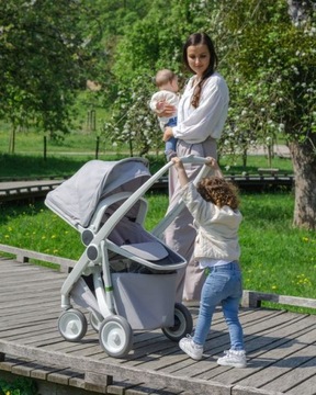 wózek Greentom Reversible przod tyłem Sunflower