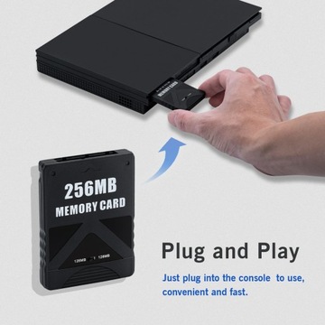 КАРТА ПАМЯТИ SOLID MEMORY 2X 128 МБ НА ЗАМЕНУ 256 МБ ДЛЯ PS2 PLAYSTATION