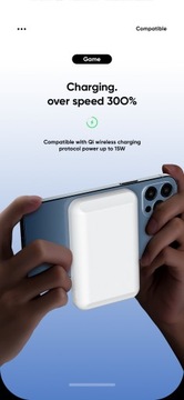 МАГНИТНЫЙ POWERBANK ДЛЯ IPHONE 12.13 MAX 5000МАЧ