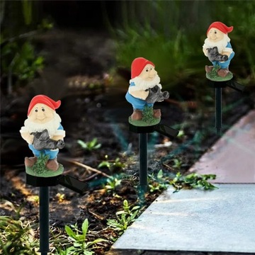 DWARF СОЛНЕЧНАЯ СВЕТОДИОДНАЯ ЛАМПА НАРУЖНАЯ САДОВАЯ ЛАМПА