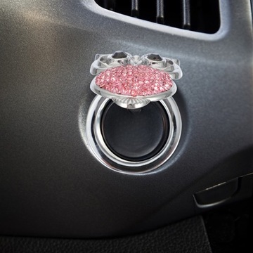 КРЫШКА ВЫКЛЮЧАТЕЛЯ АКСЕССУАРЫ САЛОНА АВТОМОБИЛЯ КНОПКА ЗАЖИГАНИЯ СТАРТ-СТОП ДВИГАТЕЛЬ