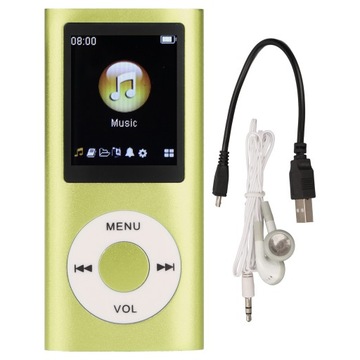 MP3-ПЛЕЕР С ЭКРАНОМ 1,8 ДЮЙМА, ЗЕЛЕНЫЙ ДИНАМИК