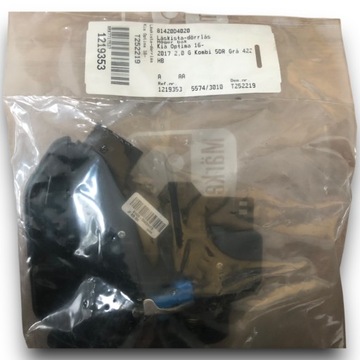 KIA OPTIMA ZÁMEK DVEŘE PRAVÝ ZADNÍ 81420D4020