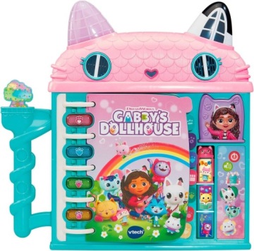 Інтерактивна книжечка розвивальна VTech„Котячий Будиночок Gabi” 3–6 років німецький