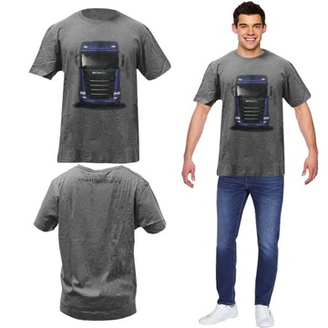 ORYGINALNA KOSZULKA KIEROWCY T-SHIRT SCANIA KING OF THE ROAD ROZMIAR 3XL