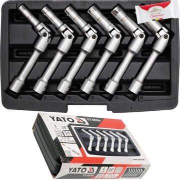 YATO ZESTAW KLUCZY DO ŚWIEC ŻAROWYCH YT-0534