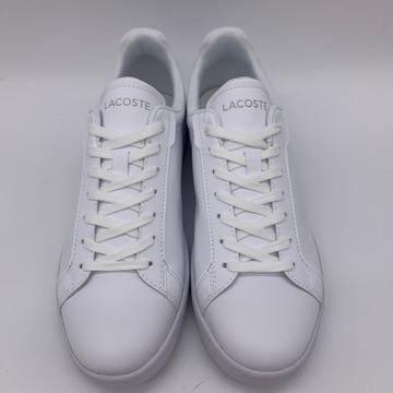 Buty damskie białe sneakersy Lacoste Carnaby Pro BL 23 1 SFA rozmiar 39,5