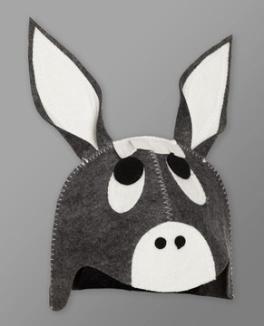 ШАПКА ДЛЯ САУНЫ - МОДЕЛЬ - ОСЛИК