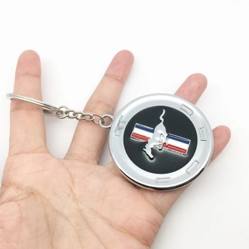 Металлический брелок Mustang GT для фанатов FORD