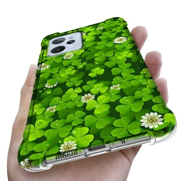 Etui Antishock Do REALME C31 Kwiaty Flower Wzory