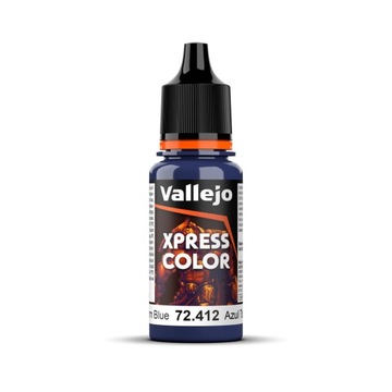 Vallejo 72.412 Xpress Storm Blue 18ml Game Color