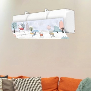 Дефлектор кондиционера Кондиционер Охлаждающий воздухоотражатель Дом Зима