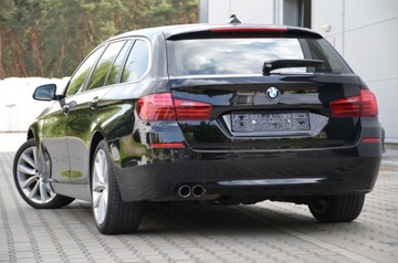 BMW Seria 5 F10-F11 Touring Facelifting 530d 258KM 2014 MEGA STAN 530D LIFT VIRTUAL KOKPIT SERWIS KREM SKÓRA GRZANE FOTELE IGŁA, zdjęcie 4