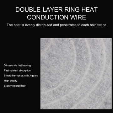 ЭЛЕКТРИЧЕСКАЯ ТЕРМОШАПКА ДЛЯ ВОЛОС САУНА СПА