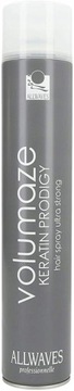 ALLWAVES LAKIER DO WŁOSÓW Z KERATYNĄ OBJĘTOŚĆ MOCNY VOLUMAZE KERATIN 750ML