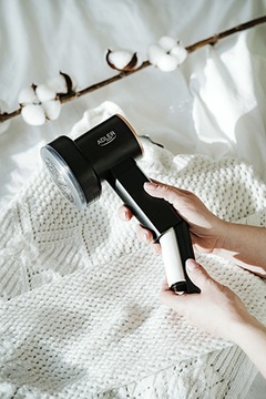 AD 9619 Бритва для ткани с ЖК-дисплеем + 2 вальца для одежды